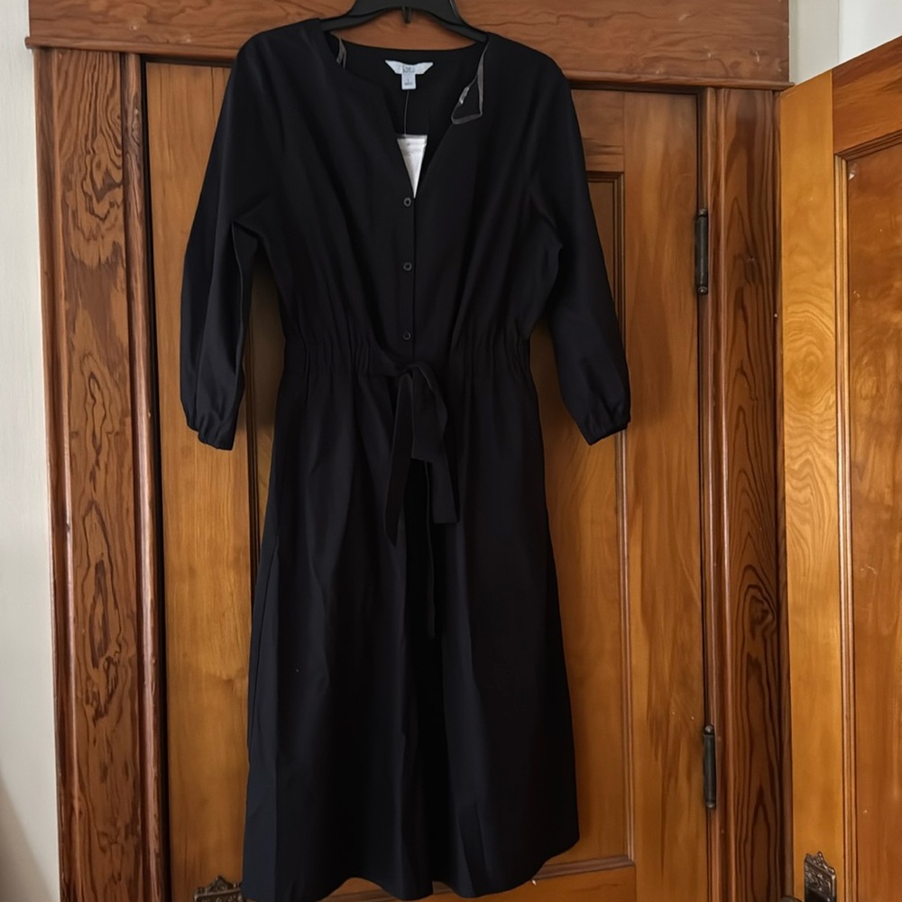 Croft & Barrow dress sz large black